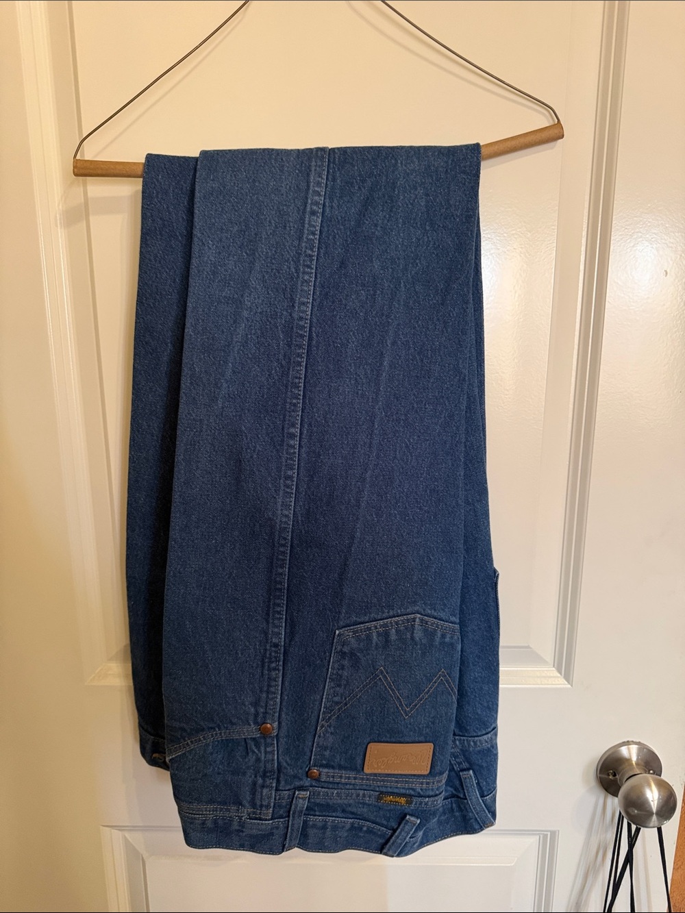 Wrangler Men's Bootcut Jeans - Deep Blue Denim